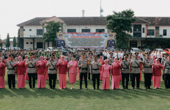 Penyegaran Jabatan, Kapolres Pimpin Sertijab 8 Pejabat Utama dan 7 Kapolsek Jajaran Polres Jombang