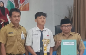 Pelajar Wajah Tampan Dari SMPN 2 Peterongan Berhasil Raih Juara Di Ajang Popkab Jombang 2024
