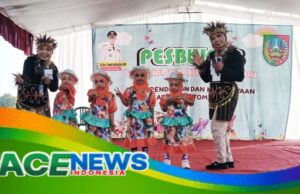 Dilapangan Desa Mayangan PESBUKAB Jogoroto 2024 dilaksanakan