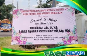 DPD IWO-I Jombang beri ucapan selamat kepada Bupati dan Wakil bupati Jombang periode 2025 -2030