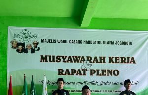 Musyawarah Kerja MWCNU Jogoroto Sukses Digelar, Ketua PCNU Jombang Tekankan Soliditas