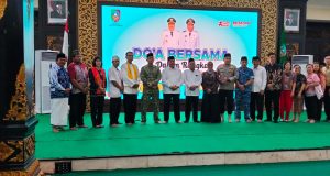 Tokoh Kerukunan Umat Beragama Pimpin Doa Lintas Agama Warnai Pergantian Tahun 2025 di Jombang